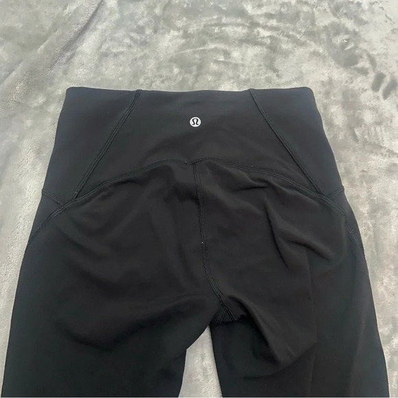 Lululemon train times crop 21” black 21326 - Picture 6 of 11